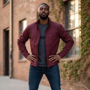 Men's Tactical Jackets Water Resistant Softshell Jacket Fleece Lined Medium